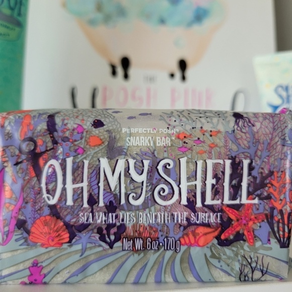 Perfectly Posh-~OH MY SHELL~Snarky Bar~New and Sealed - Picture 1 of 4
